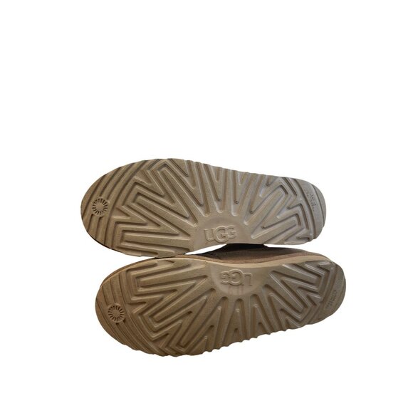 Ugg Highland Hi Boys Colorblock Leather Ankle Boots Size 5 SKU 8409 - Picture 7 of 14